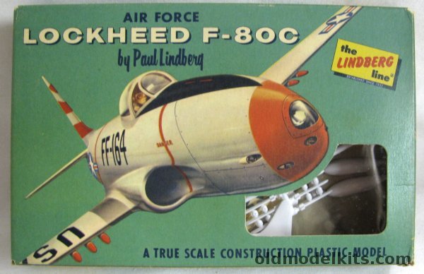 Lindberg 1/72 Lockheed F-80C Shooting Star Cellovision Issue, 426-29 plastic model kit